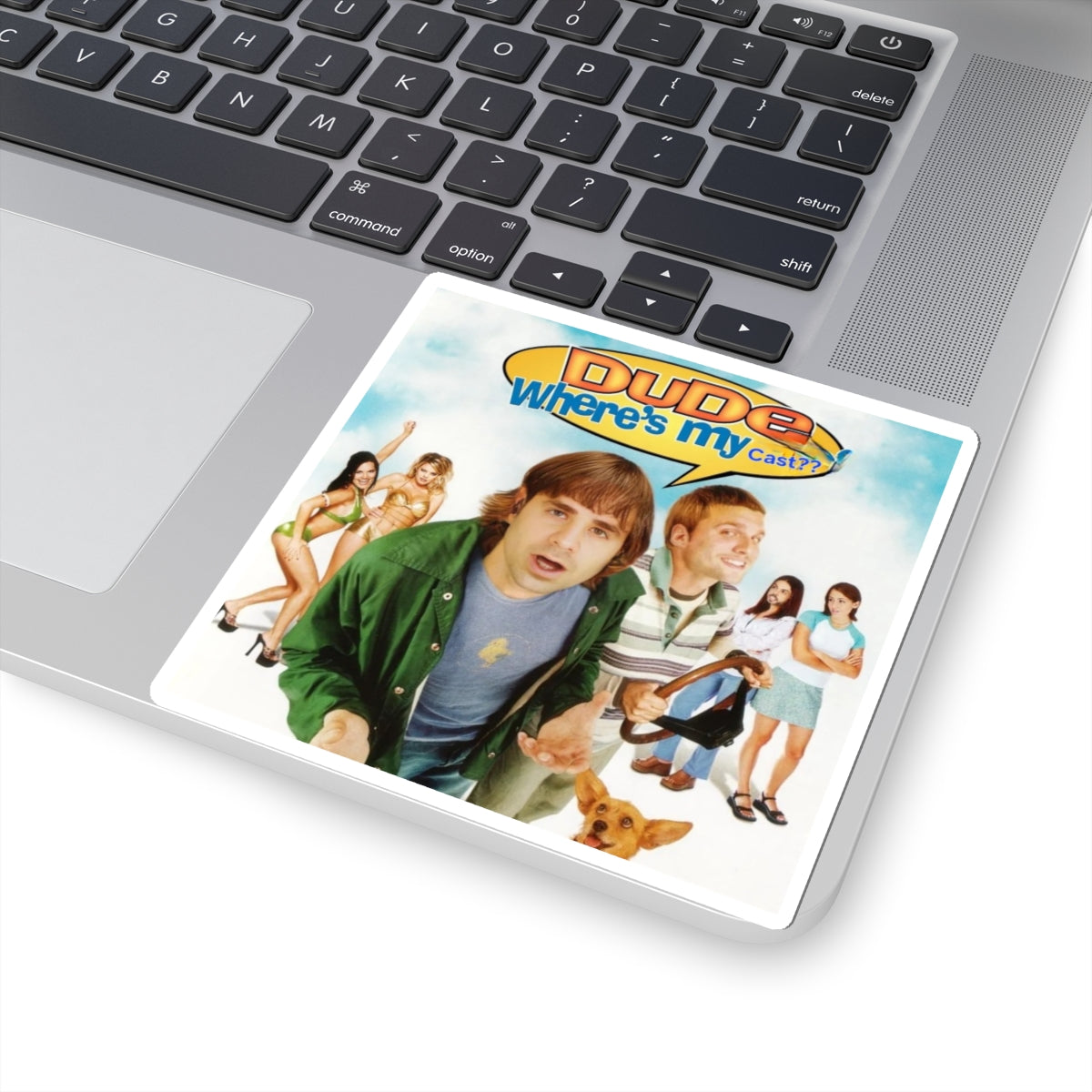 Dude Where's My Cast? Commemorative Stickers