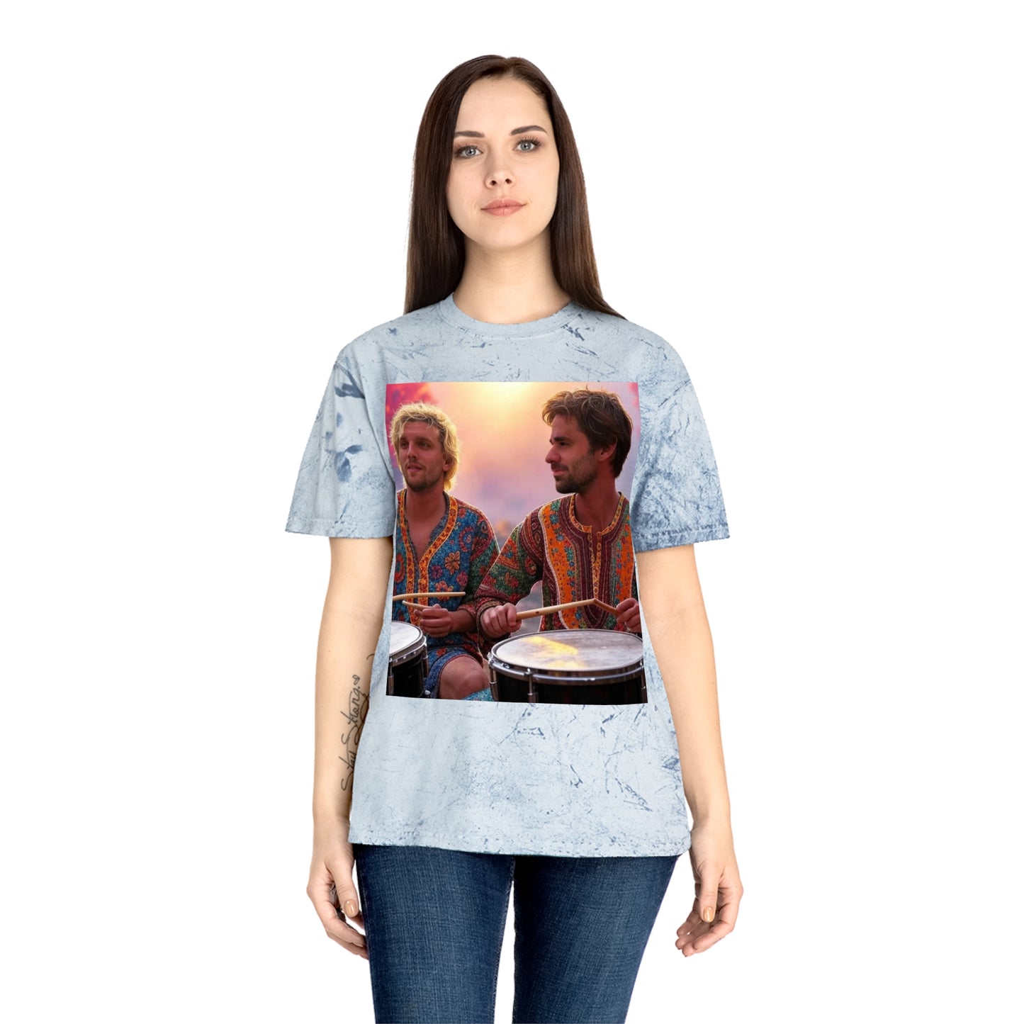 Color Blast Drum Circle Shirt